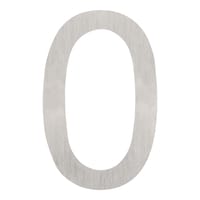 SEÑALIZACIÓN NÚMERO ACERO INOXIDABLE 1UD - 1