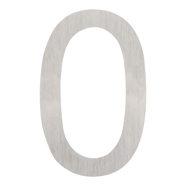 SEÑALIZACIÓN NÚMERO ACERO INOXIDABLE 1UD - 1