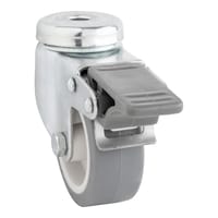 RUEDA 60MM GOMA. HASTA 50KG. LLANTA METAL - 1