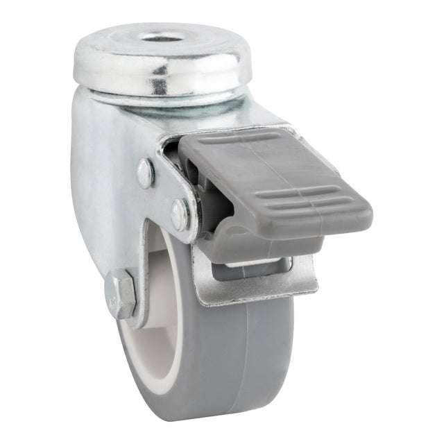 RUEDA 60MM GOMA. HASTA 50KG. LLANTA METAL