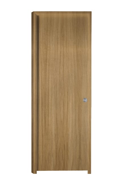 PUERTA ENTRADA BLINDADA SAPELLY Y ROBLE DERECHA - 1