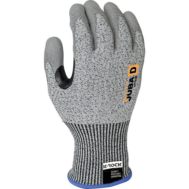 GUANTE ANTICORTES PU GRIS TALLA 9 JUBA H4570RF
