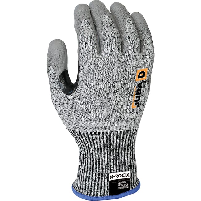 GUANTE ANTICORTES PU GRIS TALLA 9 JUBA H4570RF - 1