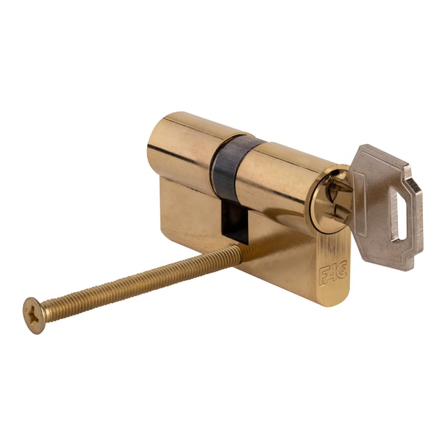 CILINDRO BOMBIN 30 X 30  MM. SERRETA LEVA 15  MM. LATON FAC