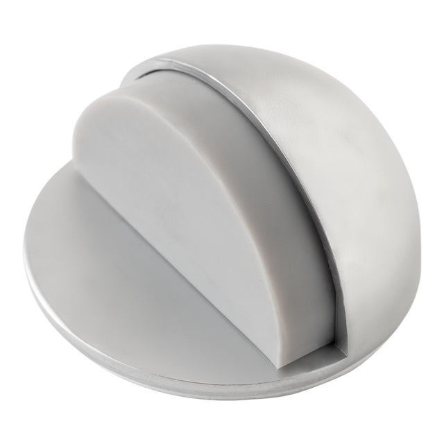 TOPES PARA PUERTAS METAL ADHESIVO CROMADO