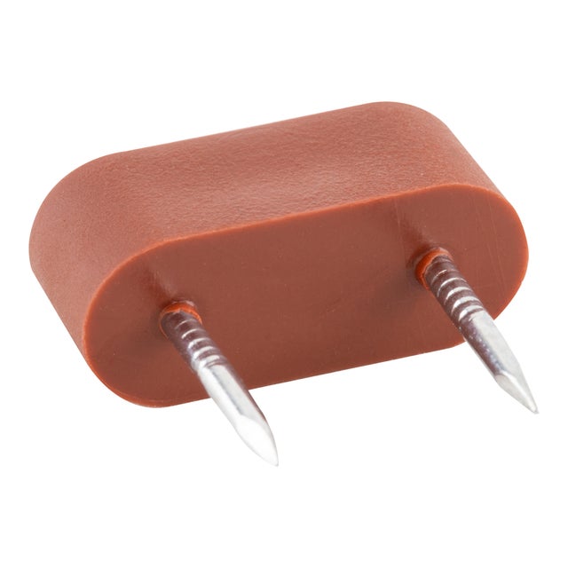 PORTAESTANTES DE CLAVAR MARRON . 100 UDS