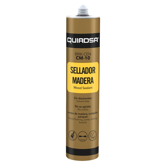 MASILLA ACRILICA PARA MADERA 300ML NOGAL - 1