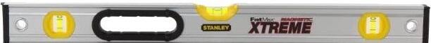 NIVEL TUBULAR ALUMINIO ANTICHOQUES 60 CM STANLEY