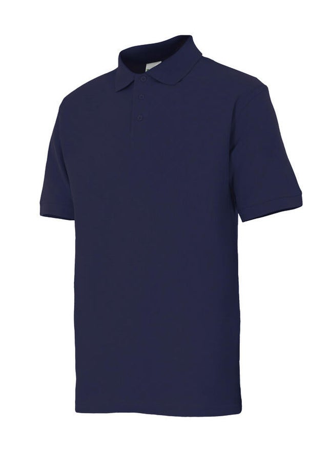 POLO MANGA CORTA AZUL TALLA L VELILLA 105502