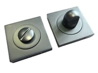 CONDENA/DESCONDENA  CUADRADA ALUMINIO 50 MM NEGRO/NIQUEL - 1