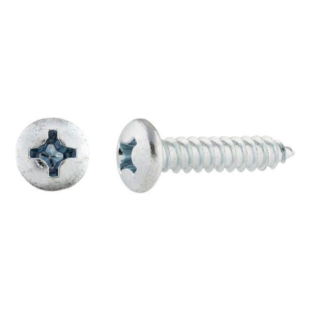 TORNILLOS ROSCA PARA METAL CINCADOS 5,5X25MM. 250UDS