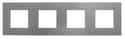 MARCO CUADRUPLE ZENIT PLATA - 1