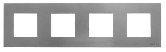 MARCO CUADRUPLE ZENIT PLATA - 1