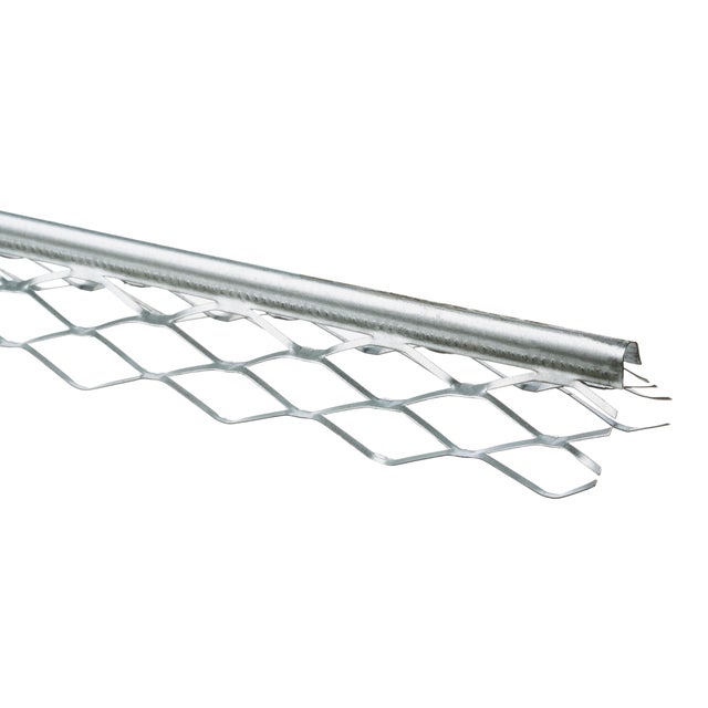 GUARDAVIVO YESO CON MALLA GALVANIZADO 2,5M