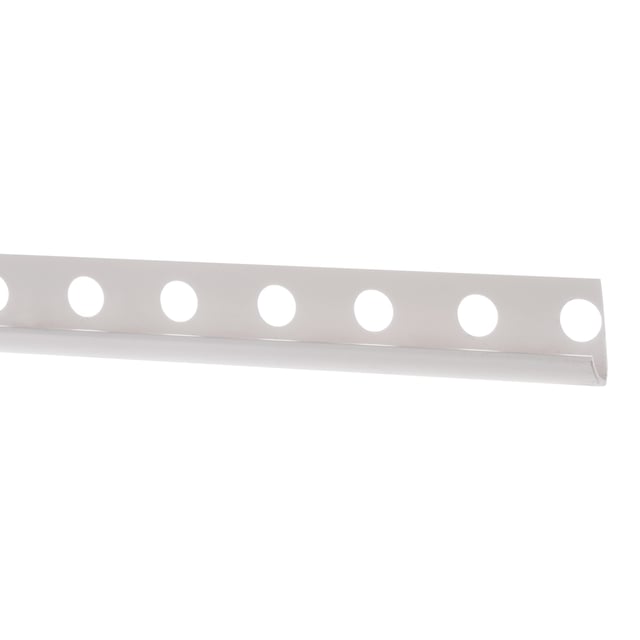 PERFIL ESQUINA REDONDEADA PVC 10.5X2600 MM BLANCO