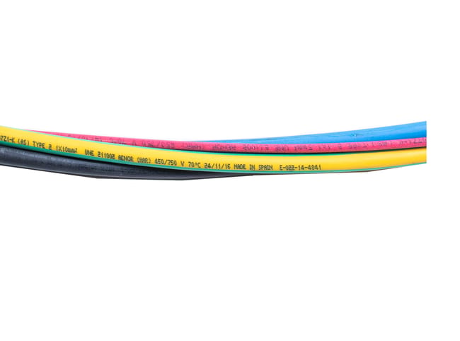HILO FLEXIBLE LIBRE HALÓGENOS H07Z1-K TRIFACIL 3G 10MM2 METRO LINEAL - 1