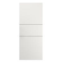 PANEL PUERTA ACORAZADA CARA INTERIOR VT2 LACADA BLANCA NEGRA - 1