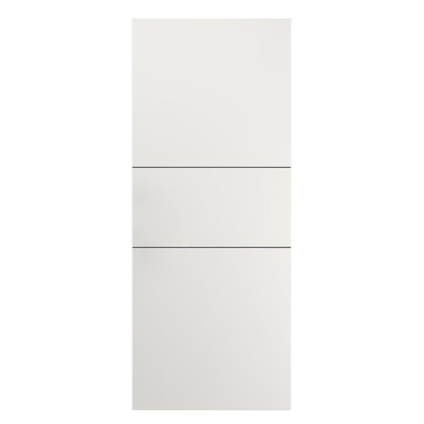 PANEL PUERTA ACORAZADA CARA INTERIOR VT2 LACADA BLANCA NEGRA
