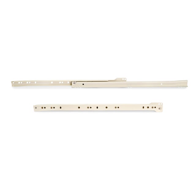 GUÍA PARA CAJÓN 50CM BLANCA FIJACION LATERAL