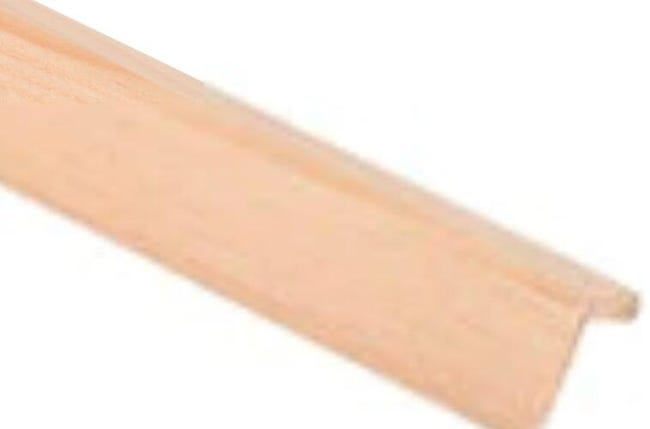 GUARDAVIVOS MADERA PINO RADIATA 2500 X 28 X 28 MM - 1