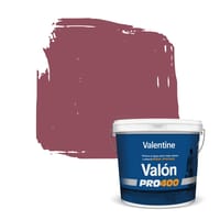 PINTURA PLASTICA VINO BURDEOS MATE 2,5L VALÓN PRO400 - 1