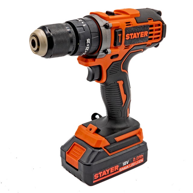 TALADRO PERCUTOR BATERÍA STAYER PB18 B L20 PK 18V