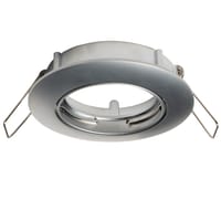 ARO DE EMPOTRAR CIRCULAR BASCULANTE GU10 CROMO MATE - 1