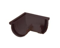 ESQUINA CANALÓN DOBLE VOLUTA MARRÓN - 1