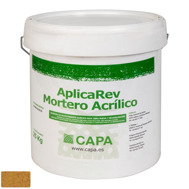 MORTERO ACRÍLICO APLICA REV 25 KG ALBERO