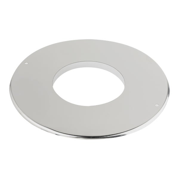 ROSETÓN INOXIDABLE PARED SIMPLE 80MM