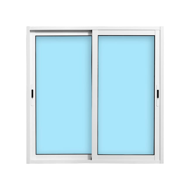 VENTANA ALUMINIO CORREDERA BLANCA 120X120CM - 1