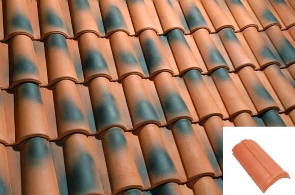 CABALLETE PARA TEJA CERÁMICA MIXTA ROJO FLAMEADO - 1