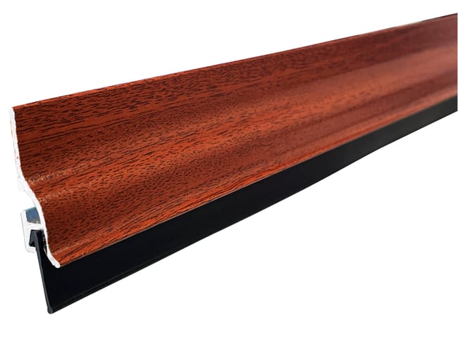 BURLETE ADHESIVO PUERTA SAPELLY 105CM ALUMINIO EXTERIOR BURCASA - 1