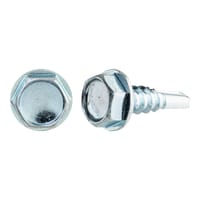 TORNILLOS ROSCA CHAPA PARA METAL CINCADOS 4,8X16MM. 250UDS - 1