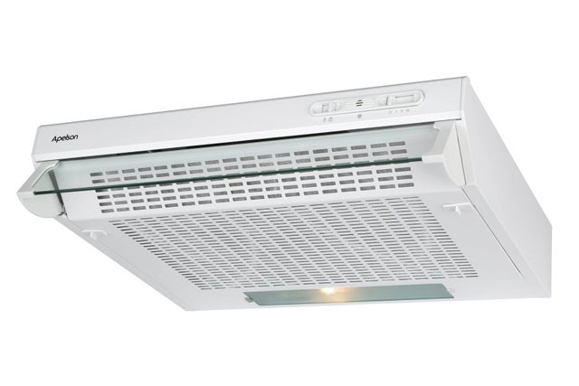 CAMPANA COCINA BAJO MUEBLE 60 CM COLOR BLANCO APELSON AIR 101 