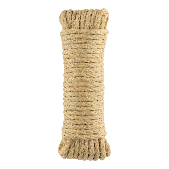 CUERDA SISAL CABLEADA 6MM 10M BEIGE ROMBULL