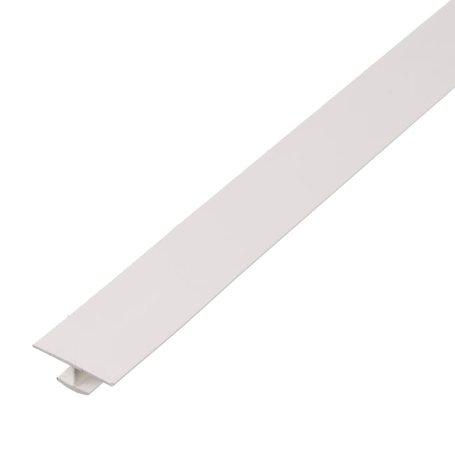 PERFIL H PVC BLANCO 25X4X12MM 2,6M - 1
