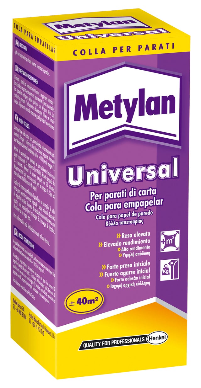 COLA PARA PAPEL PINTADO UNIVERSAL 125GR