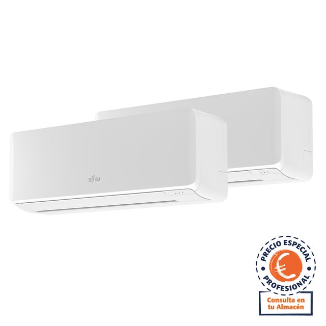 AIRE ACONDICIONADO WIFI MULTISPLIT 2150+2924 FRIGORIAS FUJITSU