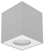 ARO DE SUPERFICIE ALTO CUADRADO BASCULANTE BLANCO GU10 - 1