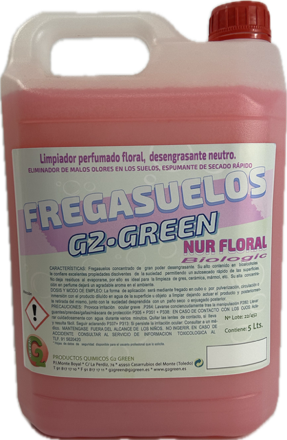 FREGASUELOS FLORAL 5L