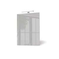 ESPEJO DE BAÑO CON APLIQUE DE LUZ LED NUBIA 60X80 CM - 1