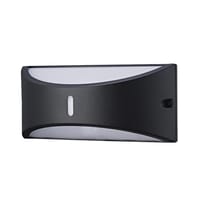 APLIQUE DE PARED LED EXTERIOR 10W NEGRO IP54 CENTA - 1