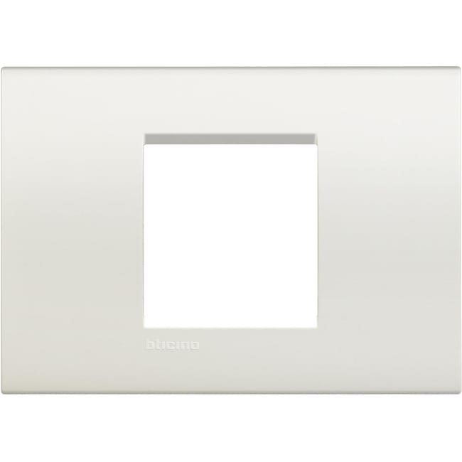 MARCO 2 MODULOS CAJA RECTANGULAR SERIE LIVING BLANCO - 1