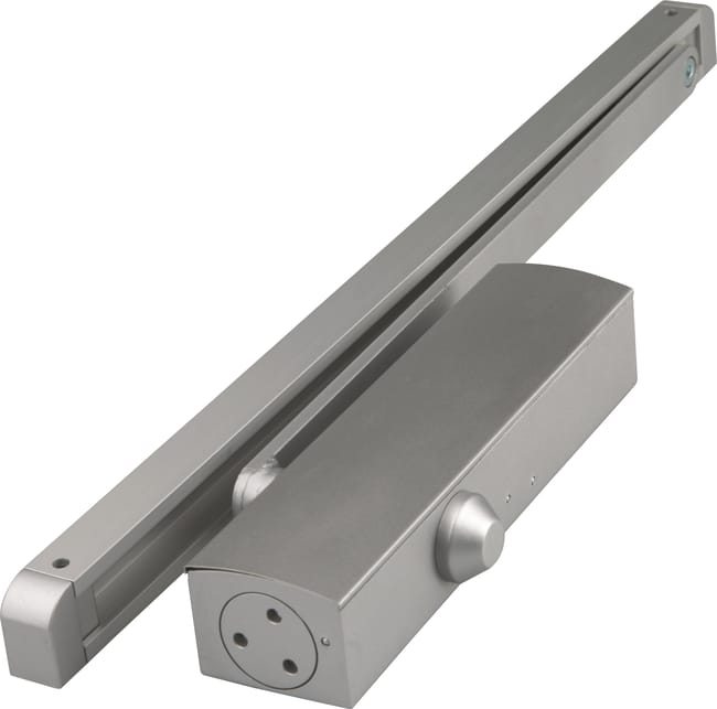 CIERRAPUERTAS DE GUIA CPG8703 PLATA - 1