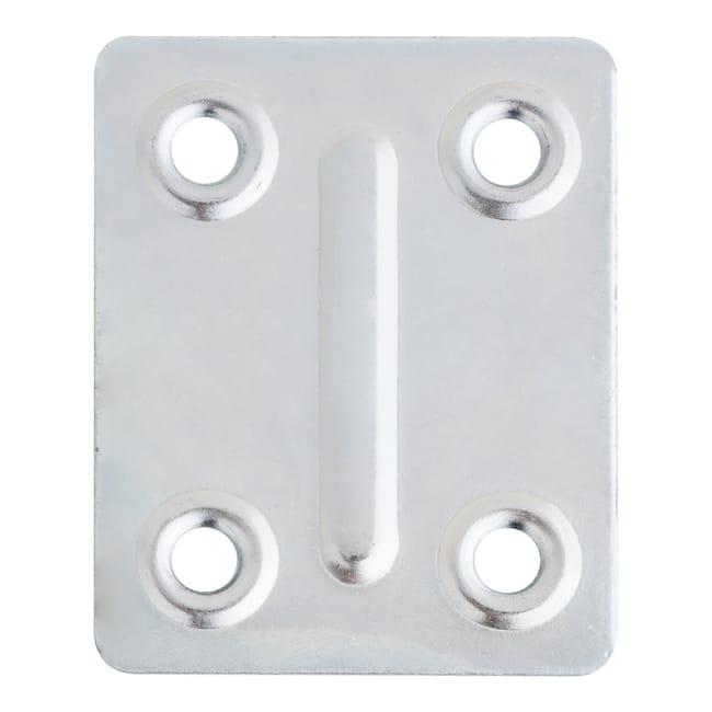 PLACA DE ENSAMBLAJE CINCADA 50 x 40  MM 2 UDS - 1