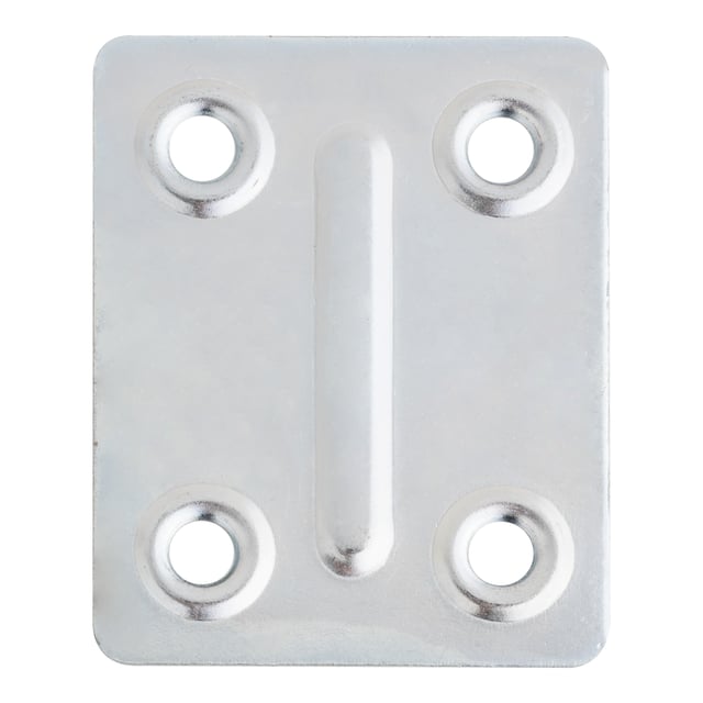 PLACA DE ENSAMBLAJE CINCADA 50 x 40  MM 2 UDS