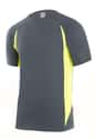 CAMISETA TÉCNICA GRIS/AMARILLO MANGA CORTA EYE BIRD TALLA M VELILLA 105501 - 1