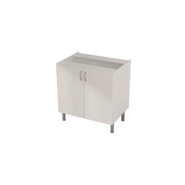KIT MÓDULO COCINA BAJO EXCELLENCE BLANCO 80 CM