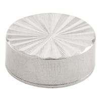 EMBELLECEDOR LAPIDADO TORNILLO  14 MM NIQUELADO. 4 UDS - 1